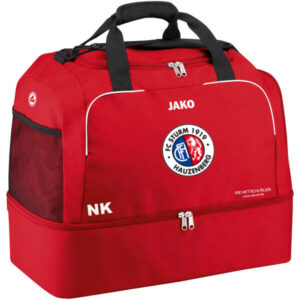 JAKO Sporttasche Classico mit Bodenfach rot
