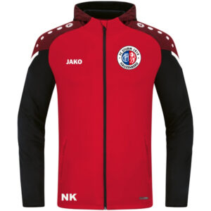 JAKO Kapuzenjacke Performance rot